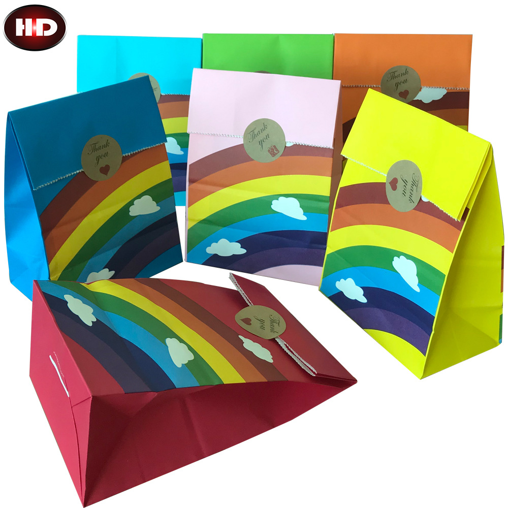 10/20/25pcs Kraft Rainbow Food - Food Or Snacks review and price
