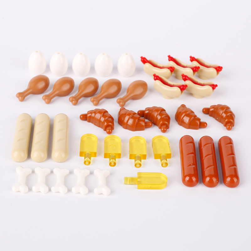 MOC City Street Figures Food P - Food Like Snacks review and price