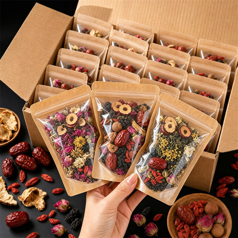 100Pcs Clear Kraft Paper Packa - Food Or Snacks review and price