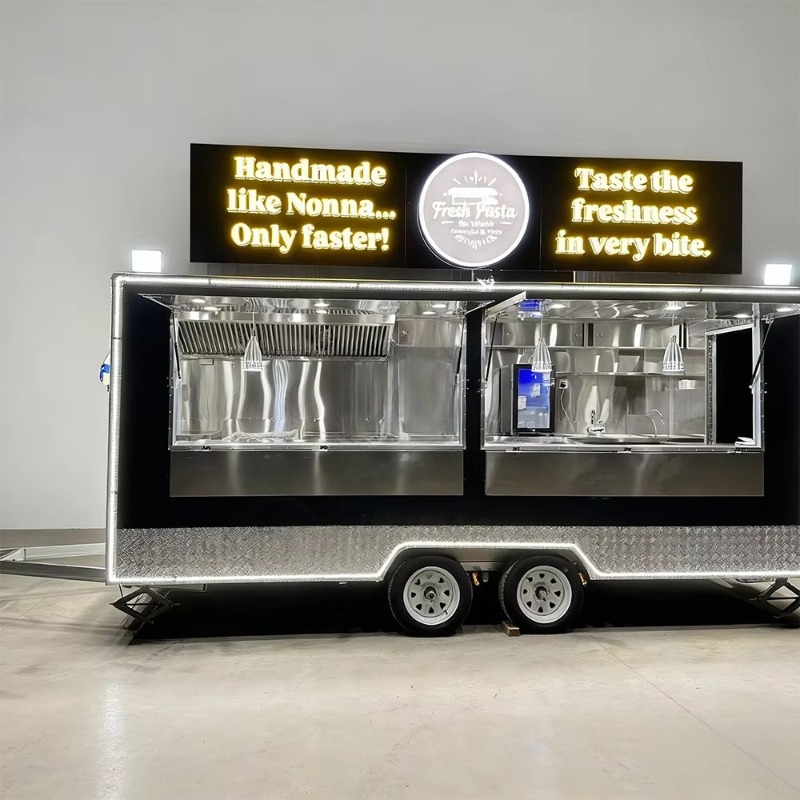 Mobile Catering Food Trailer P - Food Snacks Business review and price