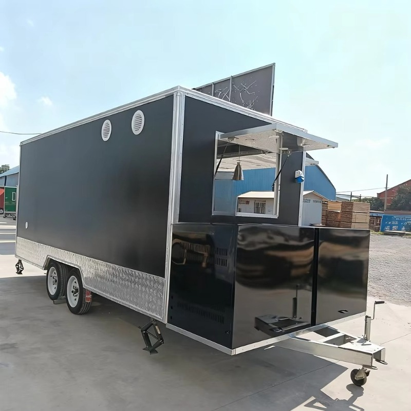 Mobile Catering Food Trailer P - Food Snacks Business review and price