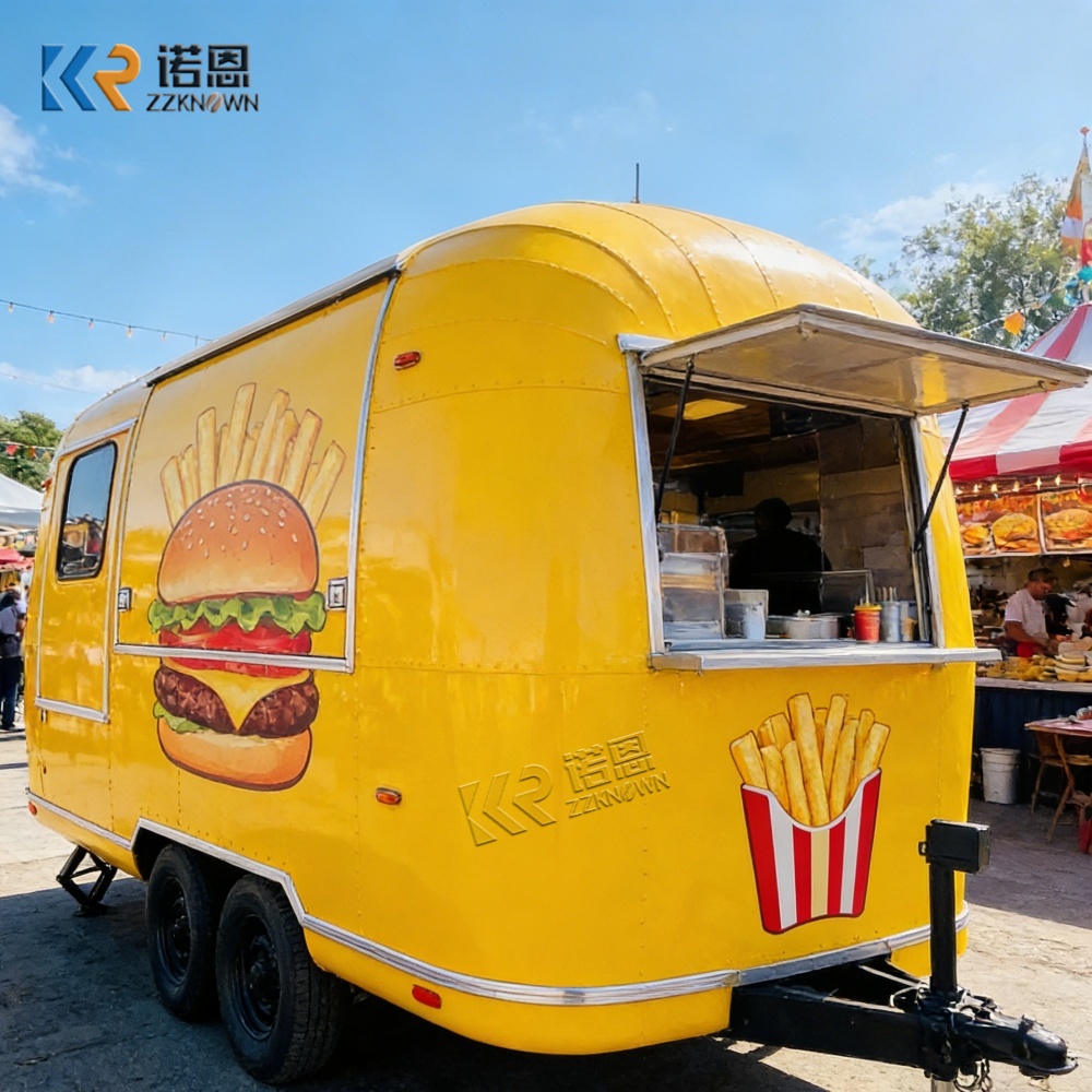 Outdoor Mobile Food Truck Stai - Food Snacks Business review and price