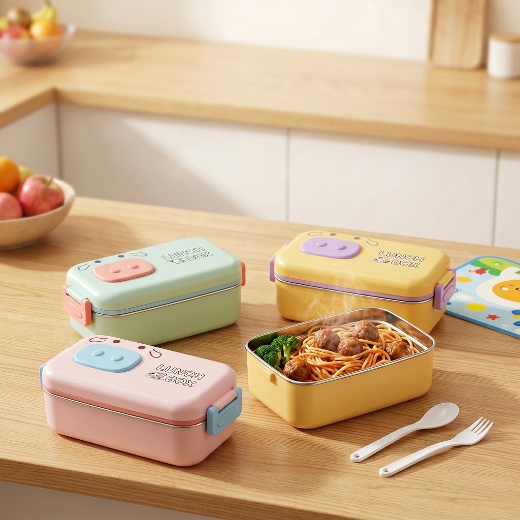 304 Stainless Steel Bento Box  - Food Or Snacks review and price