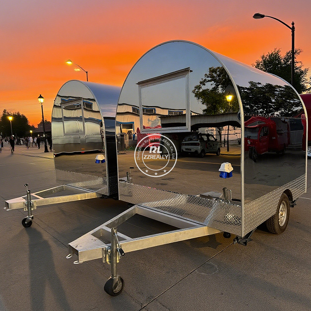 Stainless steel Mobile Food Ca - Food Snacks Business review and price