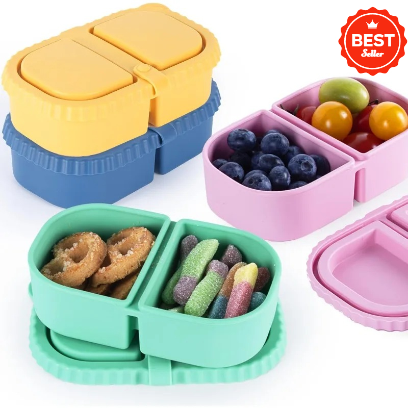 Reusable Silicone Snack Contai - Food And Snacks For Picnic review and price