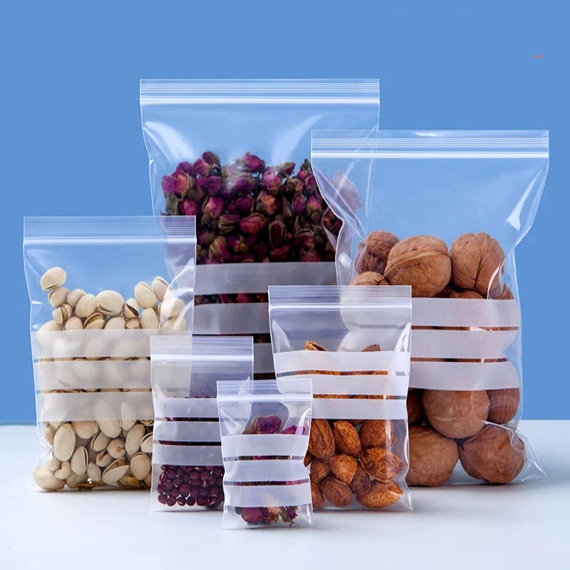 200PCS PE Clear Plastic Writin - Food Like Snacks review and price