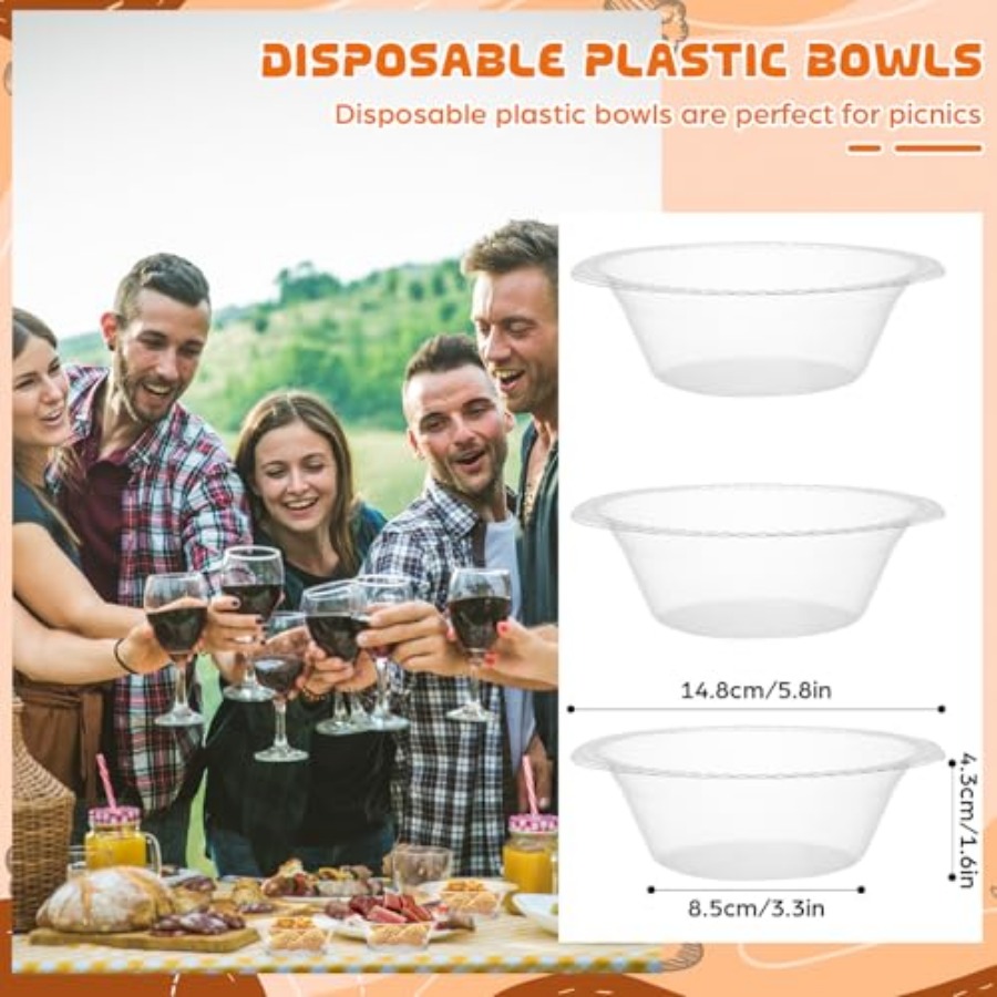30 Pack 12 oz Disposable Plast - Food And Snacks For Picnic review and price