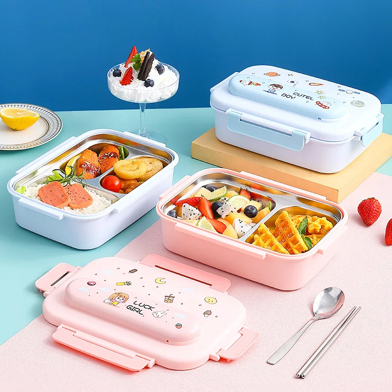 304 Stainless Steel Kids Lunch - Food Or Snacks review and price