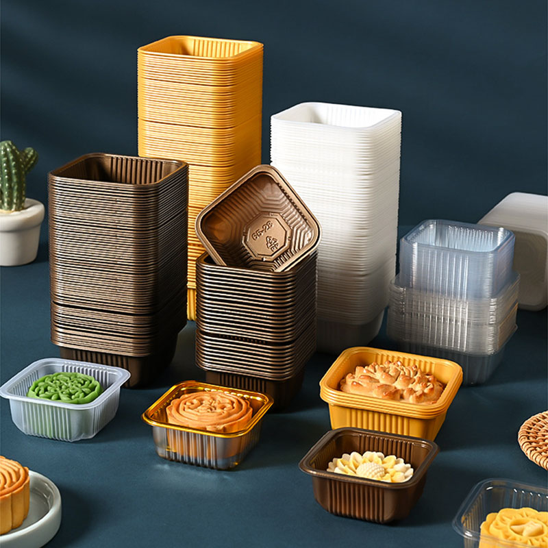 100pcs Mooncake Plastic Tray P - Food Like Snacks review and price