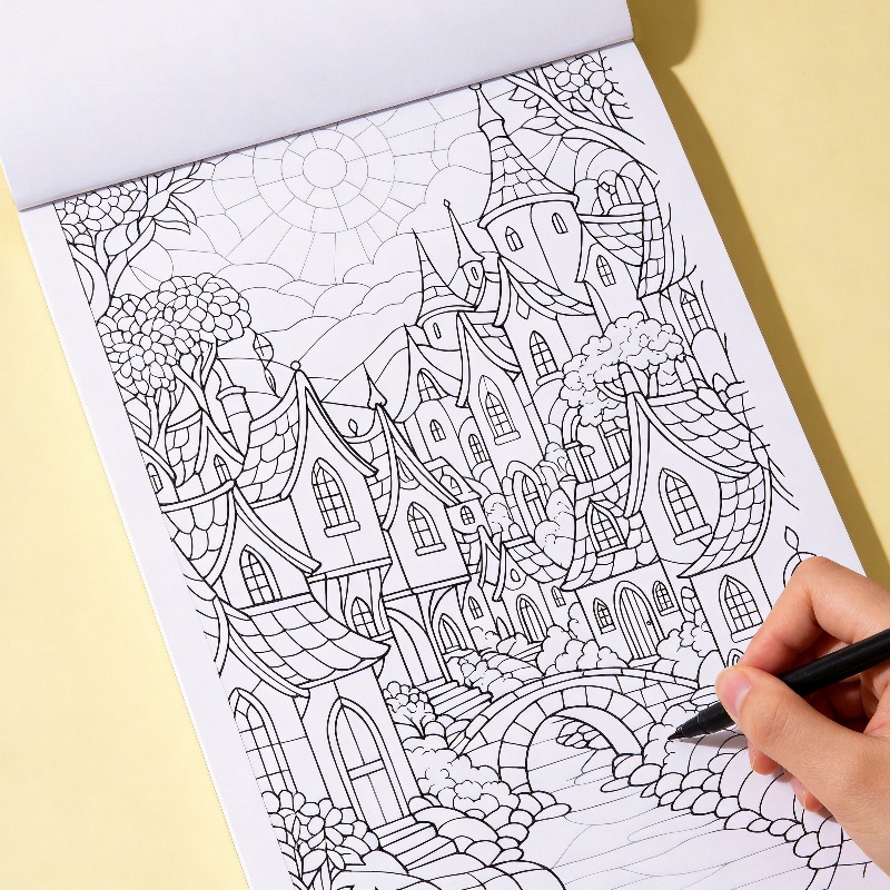 An Adult Decompression and Med - Food And Snacks Coloring Book Bold And Easy review and price
