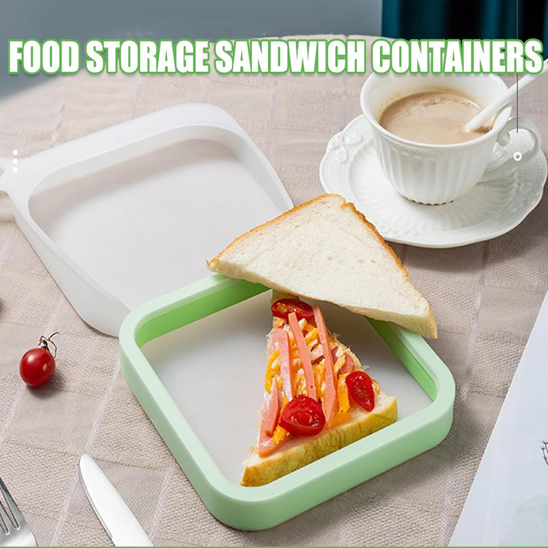 Silicone Sandwich Toast Bento  - Food Or Snacks review and price