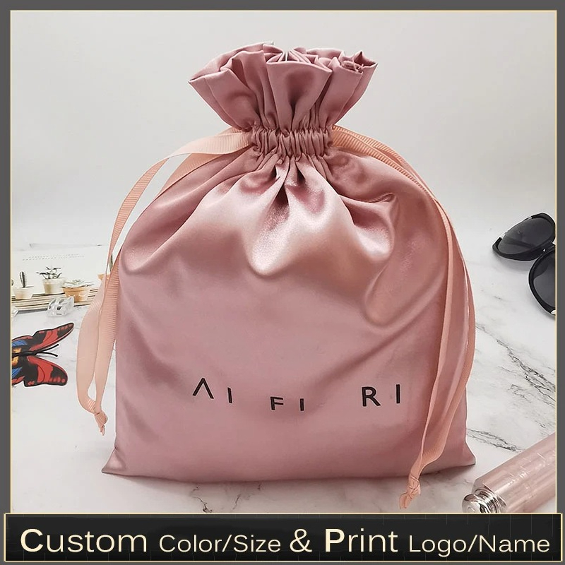 Custom Logo Satin Drawstring B - Food Or Snacks review and price
